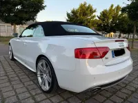 Gebraucht Audi A5 Cabriolet S-Line 245 PS (180 kW) 2012 Weiß Cabrio