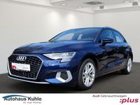 Gebraucht Audi A3 Sportback Advanced Plus 110 PS (80 kW) 2022 Blau Kleinwagen