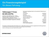 Gebraucht VW T-Cross Basis 110 PS (80 kW) 2022 Schwarz SUV
