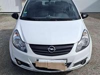 Gebraucht Opel Corsa 80 PS (58 kW) 2009 Weiß Kleinwagen