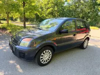 Gebraucht Ford Fusion 80 PS (58 kW) 2008 Schwarz Kleinwagen