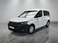 Gebraucht VW Caddy Basis 102 PS (75 kW) 2022 Weiß Van / Kleinbus