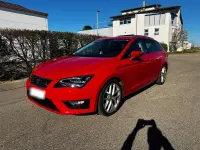 Gebraucht Seat Leon FR-Line 125 PS (91 kW) 2015 Rot Kombi