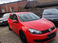 Gebraucht VW Golf VI 80 PS (58 kW) 2011 Rot Kleinwagen