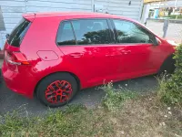 Gebraucht VW Golf VII 110 PS (80 kW) 2015 Rot Kleinwagen