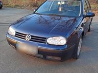 Gebraucht VW Golf IV 75 PS (55 kW) 1999 Blau Kleinwagen