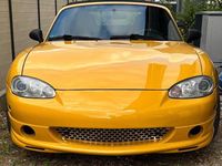 Gebraucht Mazda MX5 110 PS (80 kW) 2002 Gelb Cabrio