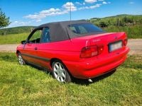 Gebraucht Ford Escort Cabriolet 90 PS (66 kW) 1996 Rot Cabrio