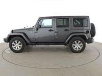 Gebraucht Jeep Wrangler Unlimited Sahara 200 PS (147 kW) 2018 Grau SUV