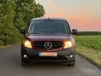 Gebraucht Mercedes Citan 111 110 PS (80 kW) 2018 Rot Van / Kleinbus
