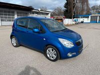 Gebraucht Opel Agila Edition 94 PS (69 kW) 2011 Blau Kleinwagen