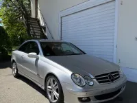 Gebraucht Mercedes CLK500 Avantgarde 387 PS (284 kW) 2007 Silber Coupé