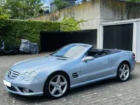 Gebraucht Mercedes SL350 AMG 272 PS (200 kW) 2007 Silber Cabrio