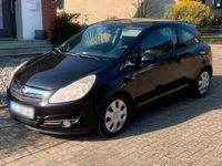Gebraucht Opel Corsa 80 PS (58 kW) 2008 Schwarz Kleinwagen