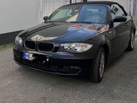 Gebraucht BMW 118 Cabriolet 143 PS (105 kW) 2009 Schwarz Cabrio