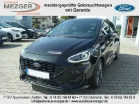 Gebraucht Ford Fiesta ST-Line 125 PS (91 kW) 2023 Obsidianschwarz metallic Kleinwagen