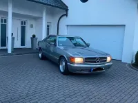 Gebraucht Mercedes 500 252 PS (185 kW) 1987 Silber Coupé
