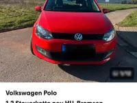 Gebraucht VW Polo 2012 Rot Kleinwagen