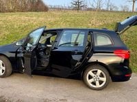 Gebraucht BMW 218 Gran Tourer 150 PS (110 kW) 2016 Schwarz Van / Kleinbus