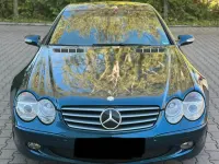 Gebraucht Mercedes SL500 306 PS (225 kW) 2002 Blau Cabrio