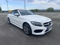Gebraucht Mercedes C250 AMG line 211 PS (155 kW) 2017 Weiß Cabrio