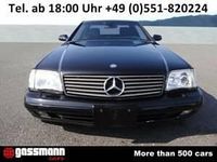 Gebraucht Mercedes SL320 224 PS (164 kW) 2000 Schwarz Cabrio