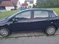 Gebraucht Fiat Punto Dynamic 77 PS (56 kW) 2011 Blau Kleinwagen