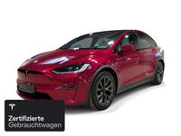 Gebraucht Tesla Model X Long Range AWD 492 kW (669 PS) 2024 Rot SUV