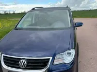 Gebraucht VW Touran Trendline 140 PS (102 kW) 2007 Blau Van / Kleinbus