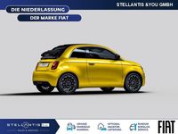 Neu Fiat 500 La Prima 65 PS (47 kW) 2026 Gelb Cabrio