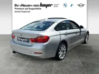Gebraucht BMW 430 Gran Coupé Performance 258 PS (189 kW) 2014 Glaciersilber (metallic) Coupé