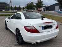 Gebraucht Mercedes SLK200 184 PS (135 kW) 2013 Weiß Cabrio