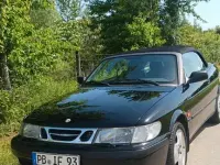 Gebraucht Saab 9-3 Cabriolet 131 PS (96 kW) 1999 Schwarz Cabrio