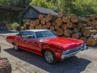 Gebraucht Chevrolet Coupé 250 PS (183 kW) 1968 Rot Coupé