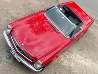 Gebraucht Mercedes 230 150 PS (110 kW) 1965 Rot Cabrio