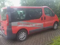 Gebraucht Renault Trafic 114 PS (83 kW) 2010 Rot Van / Kleinbus