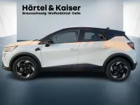 Neu Renault Captur Techno 141 PS (103 kW) 2025 Perlmuttweiß metallic, black pearlschwarz metall (weiß) SUV