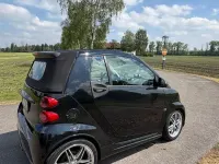 Gebraucht Smart ForTwo Cabrio Brabus Xclusive 102 PS (75 kW) 2011 Schwarz Cabrio