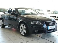 Gebraucht Audi A3 Cabriolet S-Line 140 PS (102 kW) 2011 Phantomschwarz perleffekt Cabrio