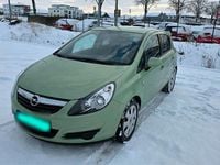 Gebraucht Opel Corsa 101 PS (74 kW) 2010 Grün Kleinwagen