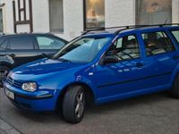 Gebraucht VW Golf IV 116 PS (85 kW) 2001 Blau Kombi