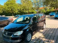 Gebraucht VW Touran 105 PS (77 kW) 2010 Schwarz Van / Kleinbus
