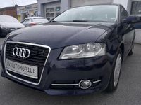 Gebraucht Audi A3 Attraction 105 PS (77 kW) 2012 Blau Kleinwagen