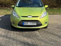 Gebraucht Ford Fiesta Titanium 101 PS (74 kW) 2009 Grün Kleinwagen