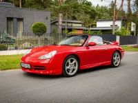 Gebraucht Porsche 911 Carrera Cabriolet 300 PS (220 kW) 2001 Rot Cabrio