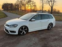 Gebraucht VW Golf VII R-line 150 PS (110 kW) 2014 Weiß Kombi