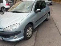 Gebraucht Peugeot 206 2009 Silber Kleinwagen