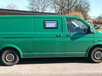 Gebraucht VW T5 131 PS (96 kW) 2003 Grün Van
