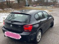 Gebraucht BMW 116 136 PS (100 kW) 2014 Schwarz Kleinwagen