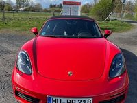 Gebraucht Porsche 718 Boxster 299 PS (219 kW) 2018 Rot Cabrio